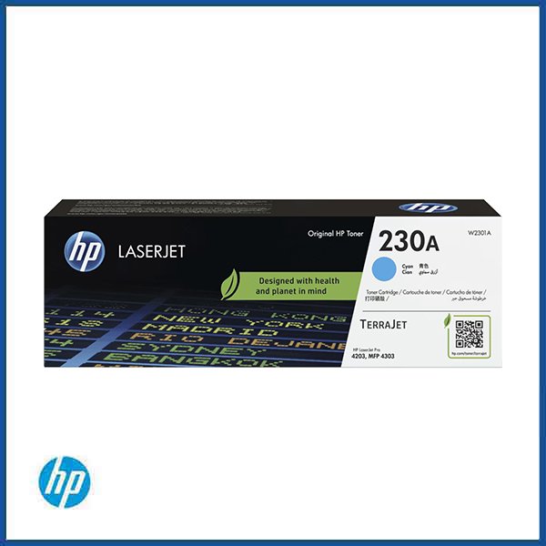 HP 230A Cyan Original LaserJet Toner Cartridge – W2301A in Qatar